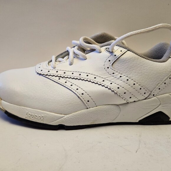 New Balance 1250 Mens’ Golf Shoes Size 9 Abzorb Rollbar White Spikes ready - Picture 10 of 16
